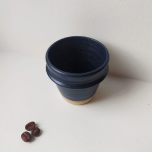 Beldi tasse espresso noir Charlene Joannard Ceramique